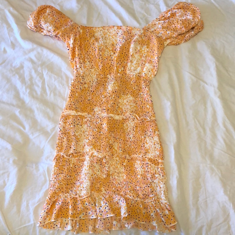 Orange dress